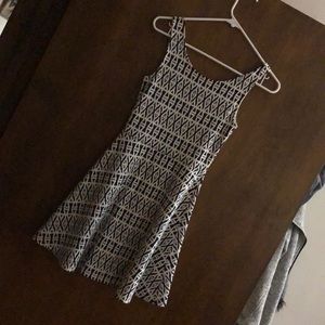 Divided skater dress